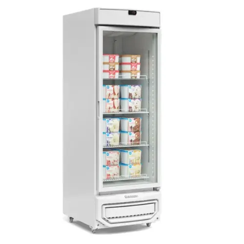 Freezer Vertical Porta de Vidro Frost Free 572 Litros GFA-57 LP BR Gelopar