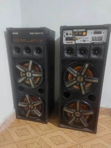 Caixa de Som amplificada NKS EXCELLENCE 600W