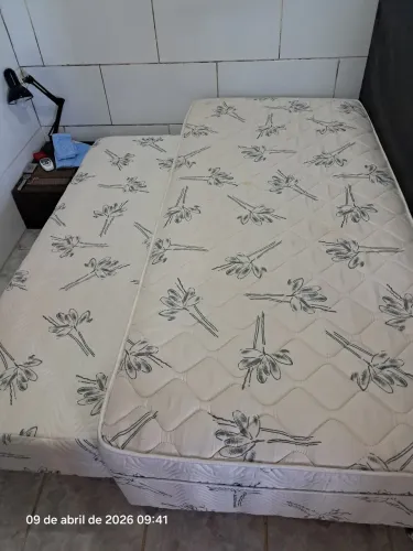 BI CAMA SOLTEIRO + COLCHÃO DE SOLTEIRO ORTOPÉDICO