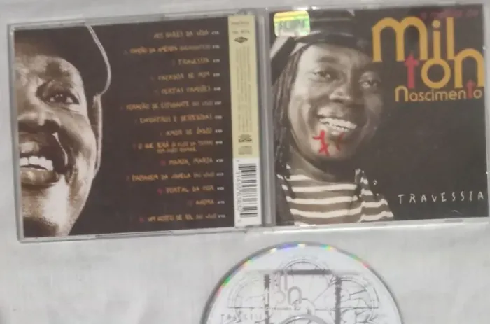 cd milton nascimento travessia coletanea raridade usado ótimo estado