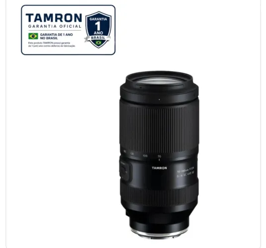 Lente Tamron Sony 70-180MM F/2.8 Di III VC VXD G2 AF/Sony E Full Frame nova 