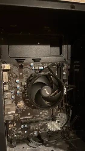 Ryzen 5 1600x e placa mae amd 320m plus + gabinete