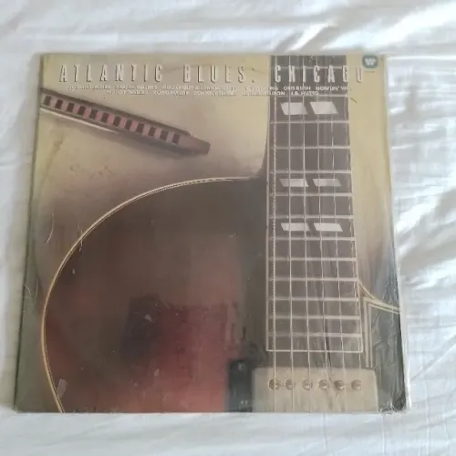 Vinil Atlantics Blues: Chicago, Guitar, Pianno, Vocalists 4 LPs e Traditional Jazz Band