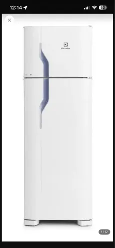 Geladeira Electrolux Cycle Defrost Super Freezer Duplex Branca