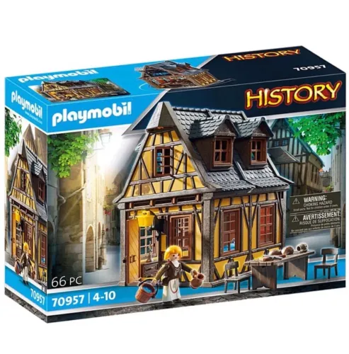 Playmobil 70957 Casa Medieval Amarela Lacrada