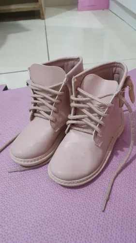 Bota feminina infantil rosa 27