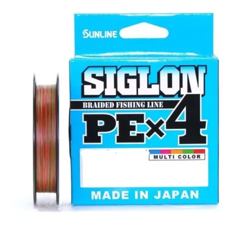 Linha multifilamento Siglon Sunline PEx4 10lbs 200m - linha japonesa premium