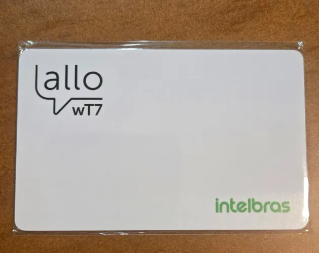 Cartão Allo WT7 Intelbras 