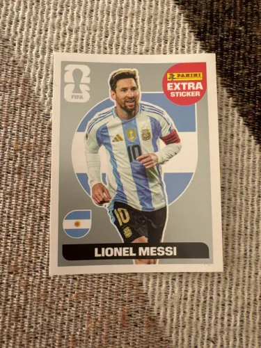 Figurinha Legend 2026 - MESSI PRATA
