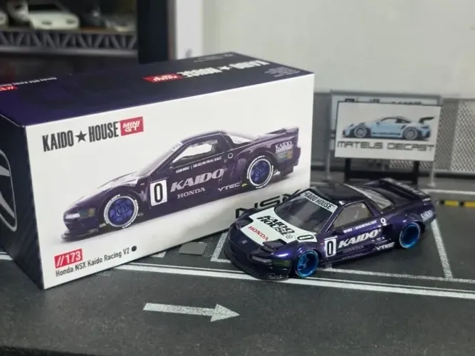 Honda NSX Kaido House Roxo - MiniGT