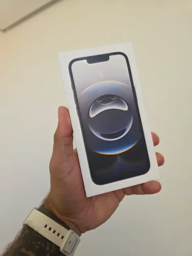 Iphone 16e 128gb- Branco/Preto [Lacrado]