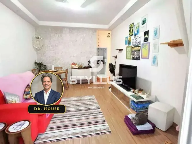 Cobertura Linear Reformada com 148m² e 1 Suíte na Tijuca! M19K