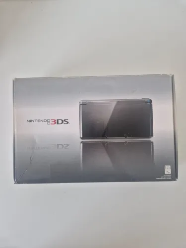 Nintendo 3DS Cosmo Black Original Completo Na Caixa (Item De Colecionador)