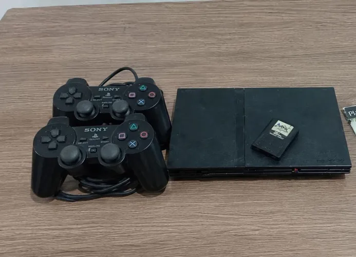 Playstation 2 slim(pego brick)