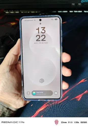 Celular Samsung S25 Edge Titanium Prata 256GB