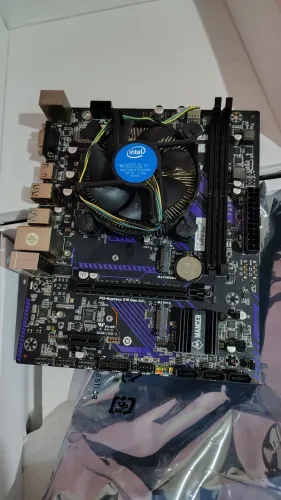 Processador i3-10100 + placa mãe h510m-da Pichau