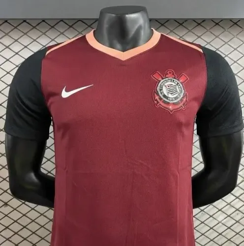 Camisa Nike Treino Corinthians temporada 2025 Dri Fit tamanho G