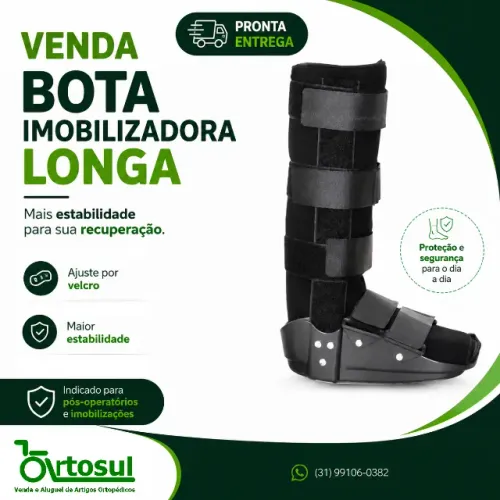 Bota Imobilizadora Robofoot Longa P ? 33 ao 35