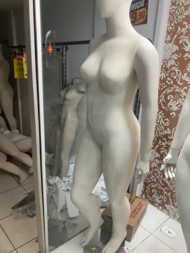 Manequim plus size retirada em Nova Iguaçu