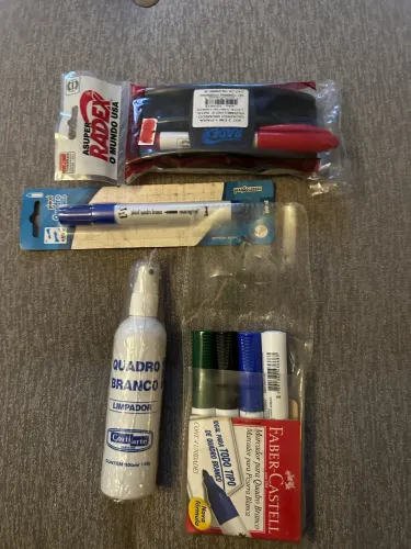 KIT PARA QUADRO BRANCO (Faber-Castell + Radex)