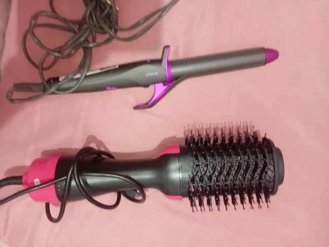 Modelador de cachos da Taiff Style e Escova secadora<br>Escova secadora rotativa