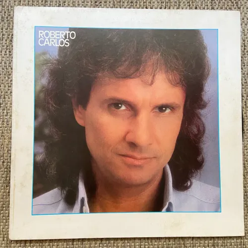 Disco de Vinil LP Roberto Carlos 1985 (Álbum Verde e Amarelo) - Capa Dupla Original