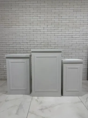 Conjunto/Trio de mesas decorativo 