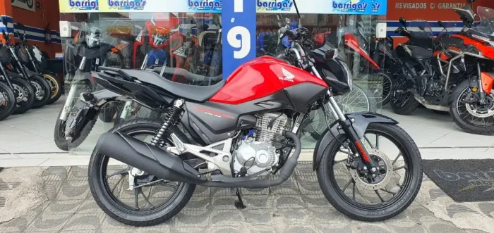 Honda Cg 160 Start 2026 Vermelha Garantia Fábrica