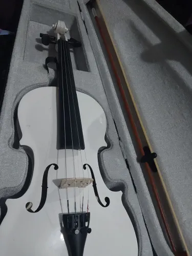 VIOLINO BRANCO 4/4 ADULTO