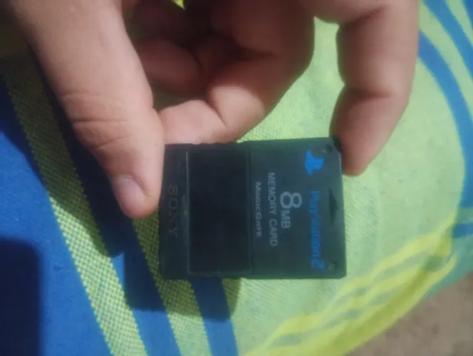 Cartão de memória do PlayStation 2 original
