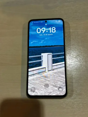 Samsung Galaxy A54 verde lima 5GB 128GB armazenamento e 8GB RAM - fucionando perfeitamente