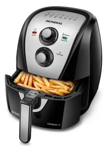 Fritadeira Sem Óleo Air Fryer 4L Mondial 1500W - AFN-40-BI