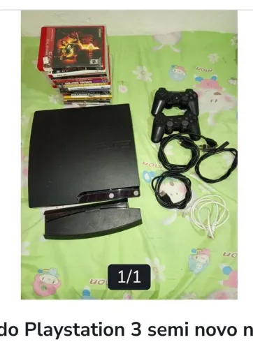 Vendo Playstation 3 semi novo 