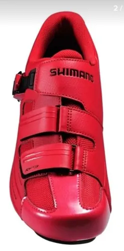 Sapatilha Shimano RP3 Speed Vermelha ; Pouquíssimo Uso - Excelente Estado