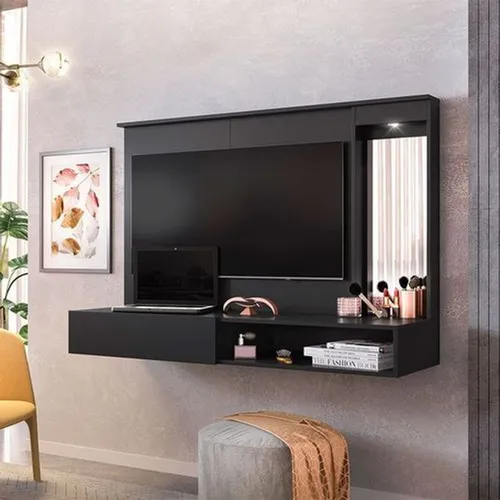 Sala home painel rack