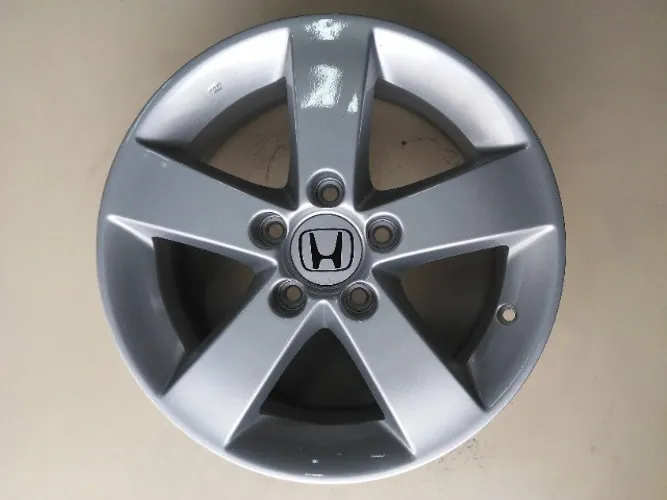 Rodas Carro Honda New Civic 5x114 16x6 45 Prata Seminova JG84