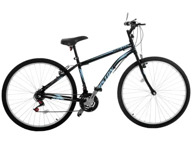 Bicicleta Houston Mirage Aro 29 Freio a Disco 21 Marchas Preto Azul - Novo/NF - Na Caixa