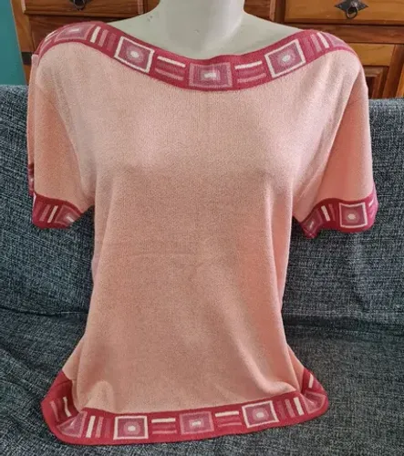 Blusa linda de linha