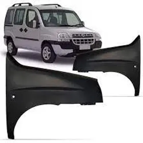 paralama doblo 2001/2008 com furo pisca 