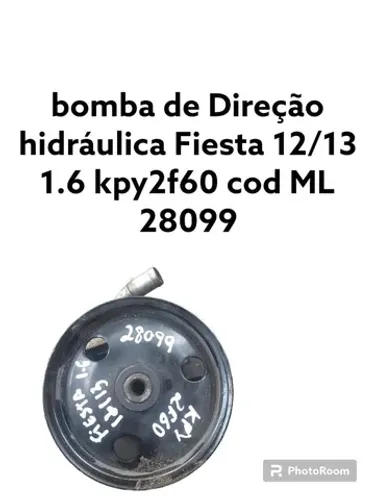 bomba de direção hidráulica Ford Fiesta 1.6