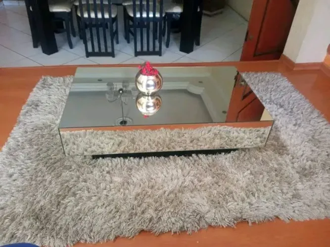 mesa de centro espelhada 