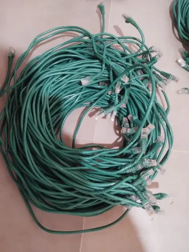 Cabo de rede RJ45 - Kit com 27 patch cord cat5e T568B 2,5mts cada.