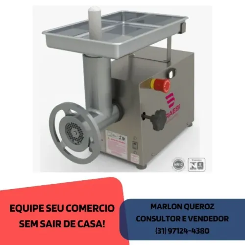 Moedor de Carne Braesi Boca 22 Inox Novo