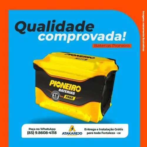Potência e Economia Baterias Automotivas de Qualidade