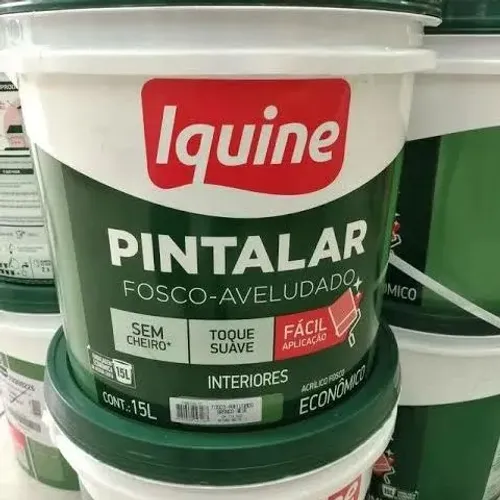 Tinta acrírica Iquine balde 15litros promoção