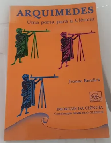 Livro "Arquimedes. Uma Porta Para a Ciência" em perfeito estado.