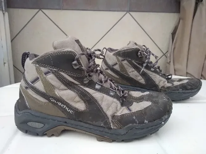 Bota Trilha Masculina Quechua Forclaz 500 39/40 (Usado)