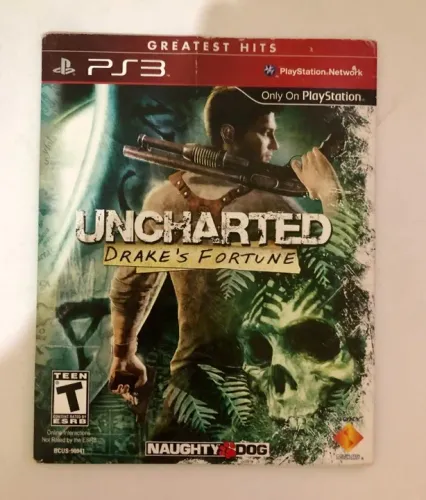 Uncharted Drake's Fortune Ps3 Mídia Física