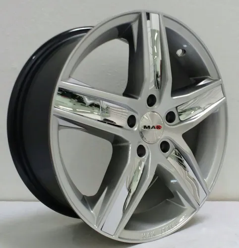 Roda aro 17 Tsw Com apliks cromados jogo novo 5x100