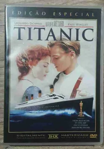 Cvd Original Filme Titanic + Disco 2 Edição Especial para Colecionador em Especial